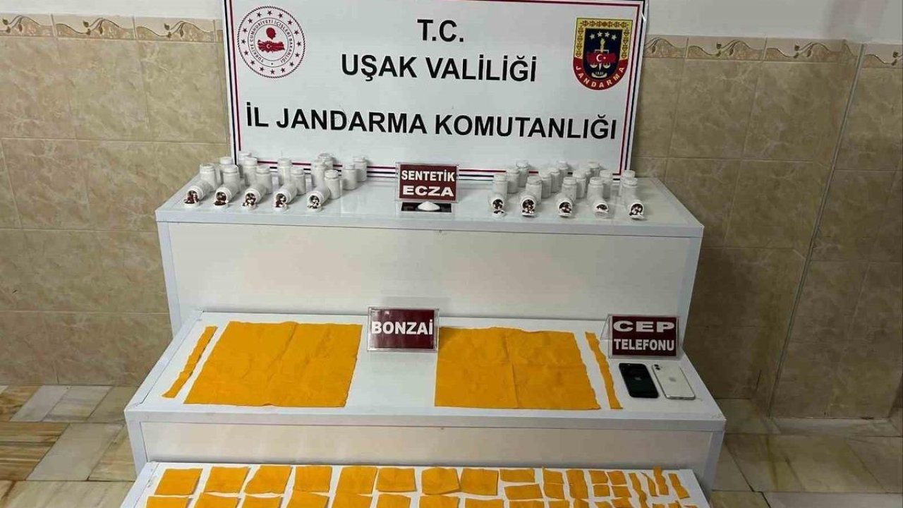 Uşak’ta zehir tacirliği yapan şahıs tutuklandı