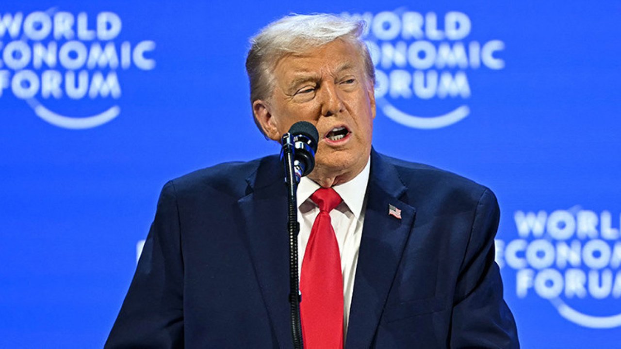 ABD Başkanı Trump Davos'ta: Danimarka'ya tehdit dolu sözler... 'Grönland'ı vermezseniz unutmayız'