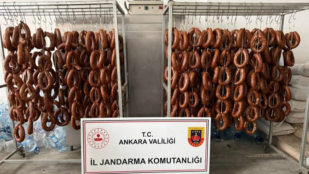 Ankara'da yaklaşık 9,7 milyon lira dolayında kayıt dışı gıda ürünü ele geçirildi