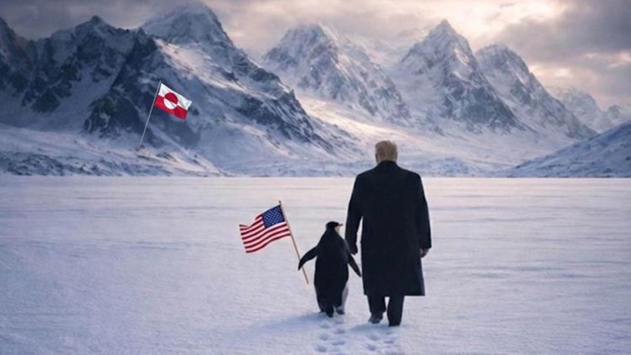 Beyaz Saray akıma Trump ile katıldı: Nihilist penguen