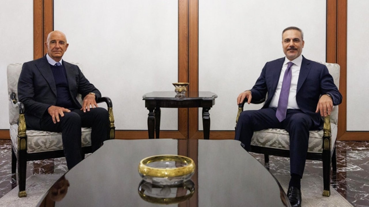 Dışişleri Bakanı Hakan Fidan, ABD temsilcisi Barrack ile görüştü