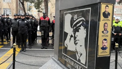 Emniyet Müdürü Ali Gaffar Okkan şehit edildiği yerde anıldı
