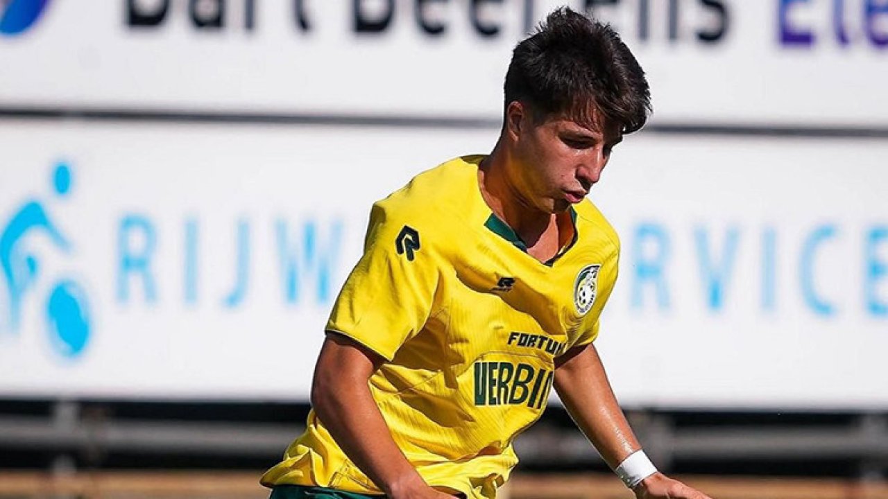 Fortuna Sittardlı futbolcu Baran Yılmaz: Milli forma çok kıymetli