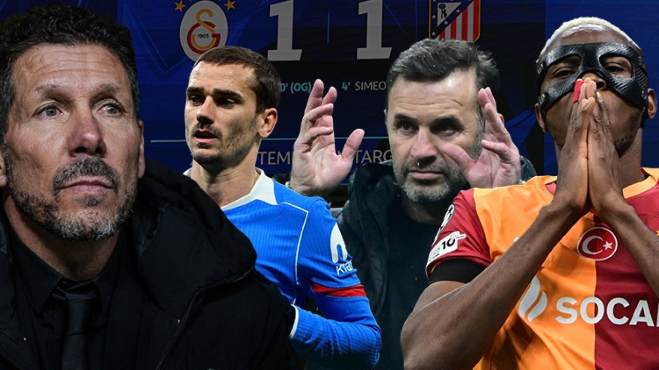 Galatasaray'da Atletico Madrid maçı sonrası açıkladı! 'İlk 24 savaşı sürüyor! Maçın iki net kırılma noktası var'