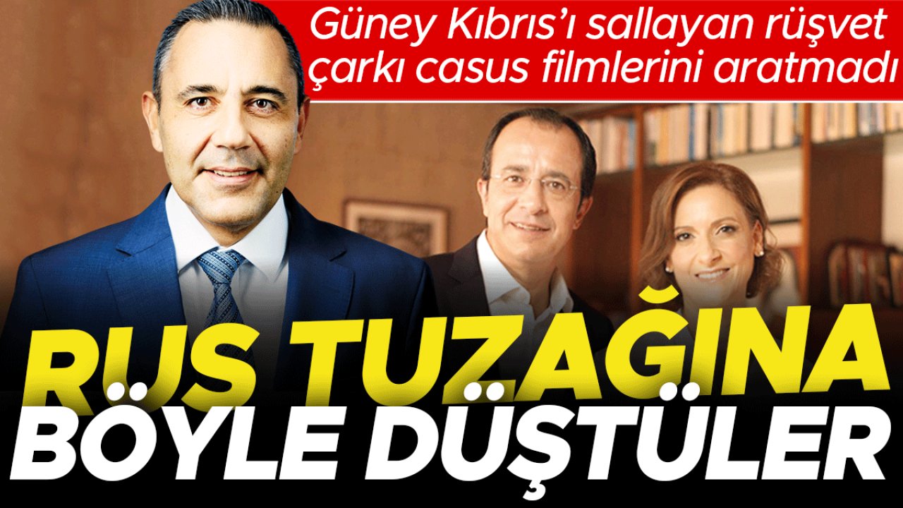 Güney Kıbrıs’ı sallayan rüşvet çarkı... Casus filmlerini aratmadı