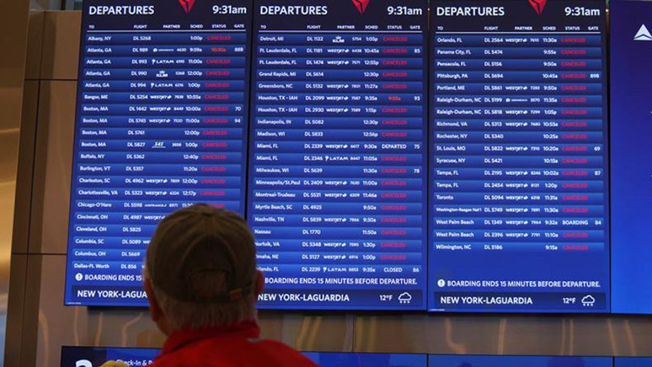 Kar fırtınası ABD'yi vurdu! 950 bin kişi elektriksiz kaldı