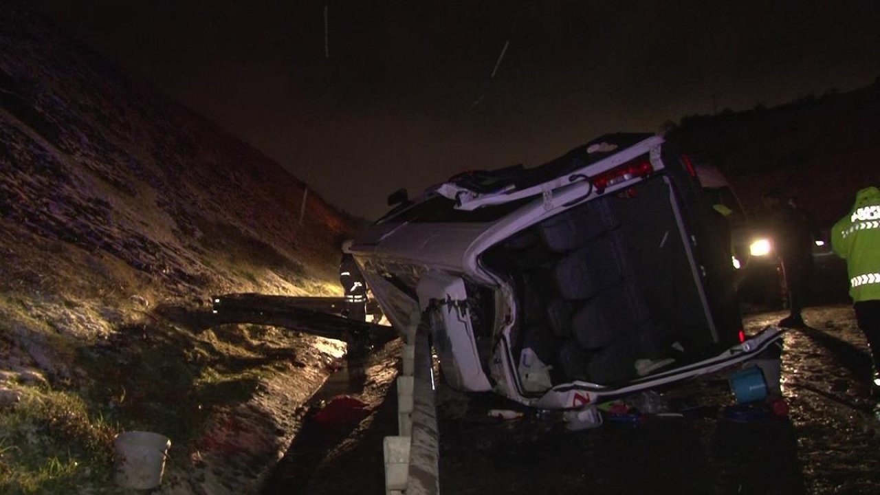 Kuzey Marmara Otoyolu'nda can pazarı! Çok sayıda ekip sevk edildi