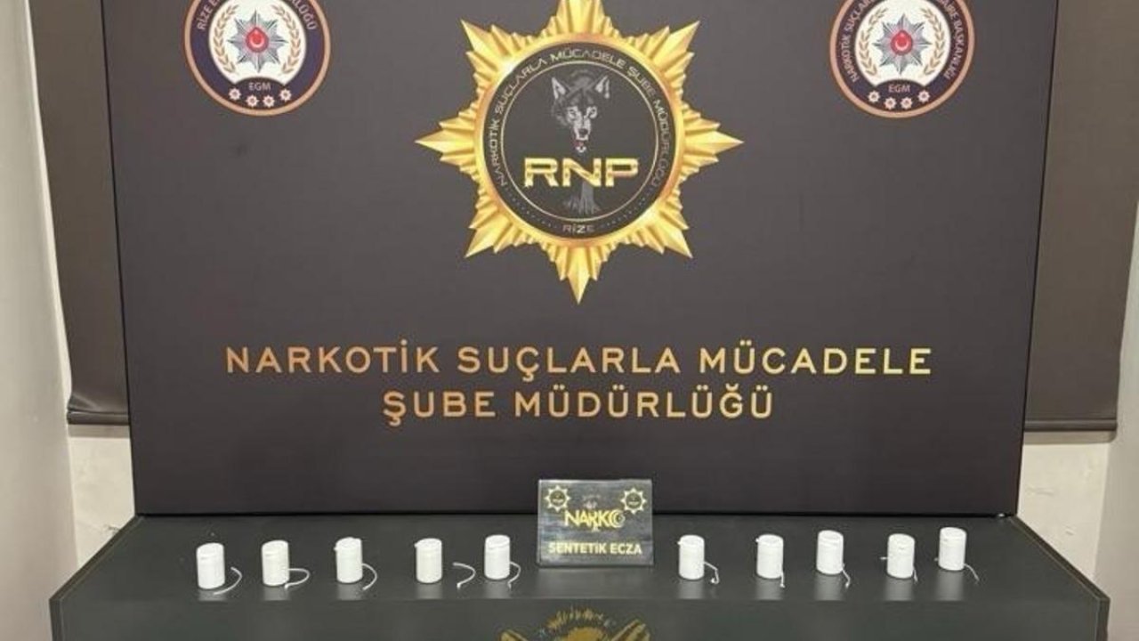 Rize’de torbacı operasyonu