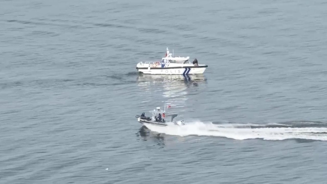 Samsun’da havadan ve denizden kaçak avcılık denetimi