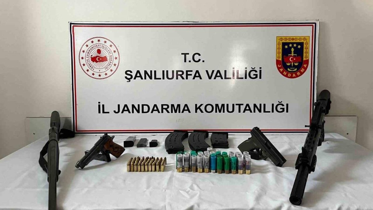 Şanlıurfa’da jandarma denetimi: 7 gözaltı