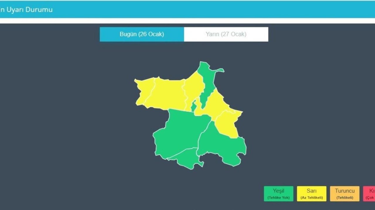 Sinop’ta fırtına alarmı: 5 ilçe için sarı kodlu uyarı