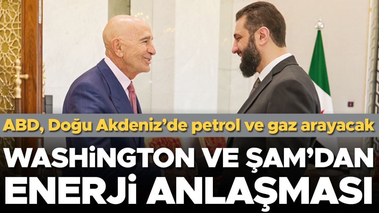 ABD Doğu Akdeniz’de petrol ve gaz arayacak… Washington ve Şam’dan enerji anlaşması