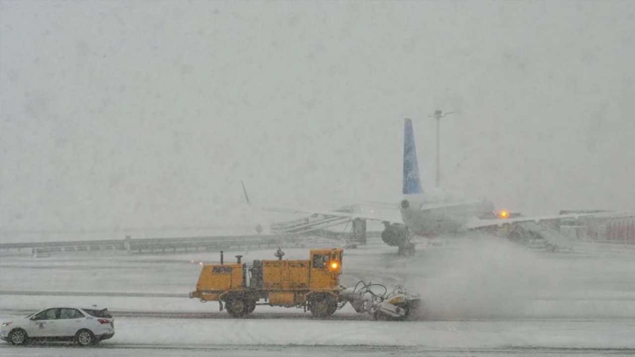 ABD'de 5 binden fazla uçuş iptal