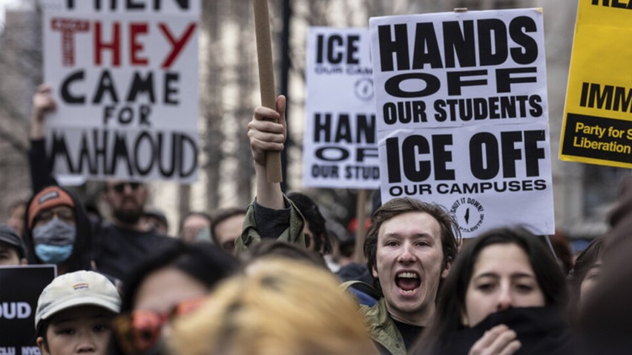 ABD'de göçmen protestoları üniversitelere yayıldı