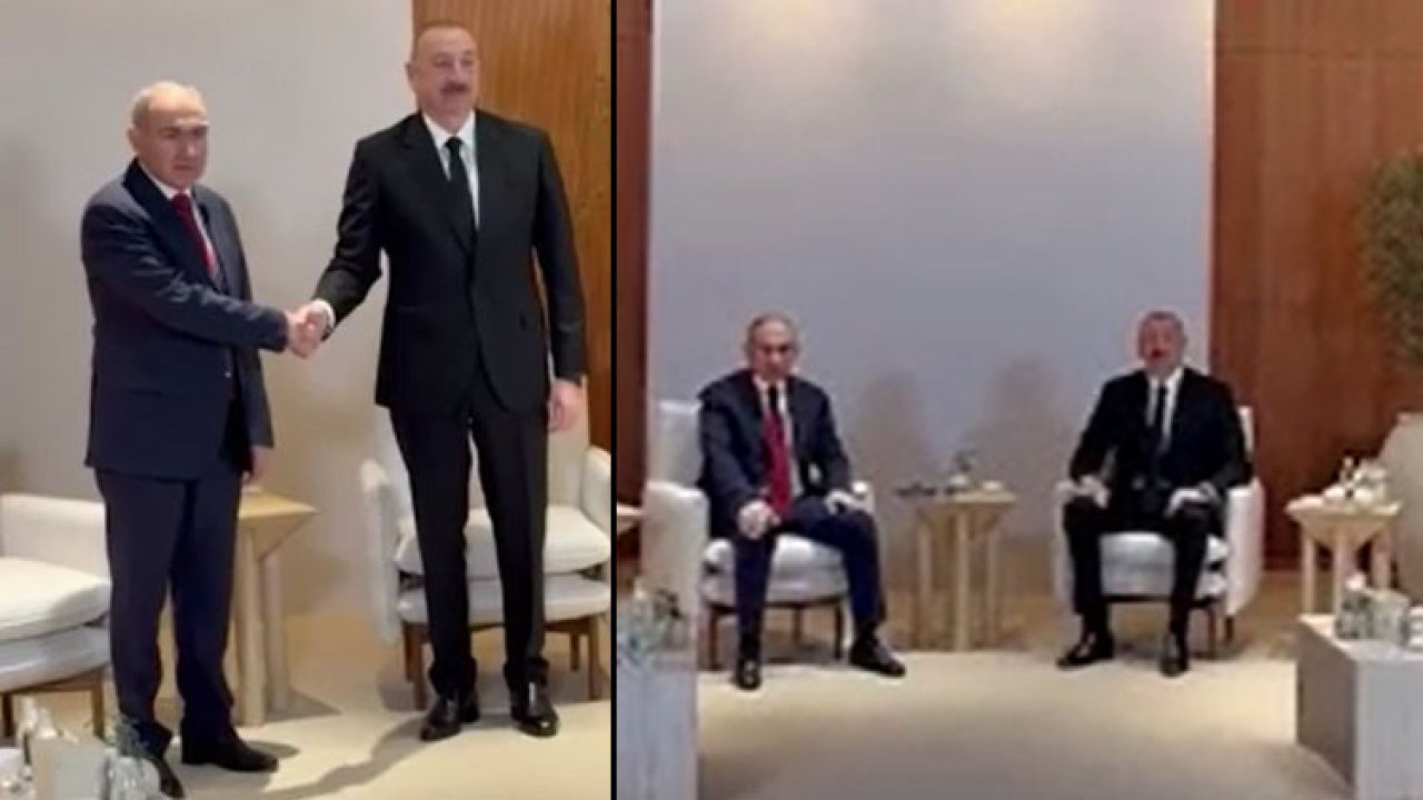 Abu Dabi'de kritik temas: Aliyev ve Paşinyan görüştü