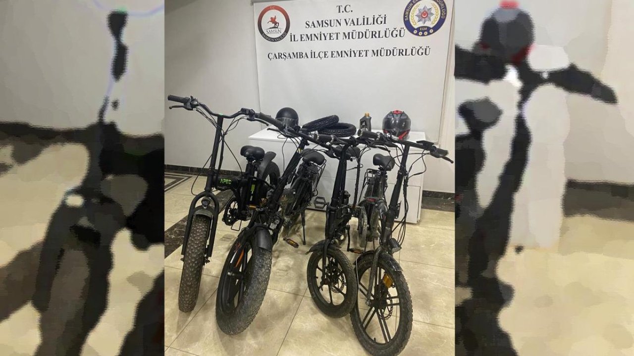 Çarşamba’da iş yerinden hırsızlığa 4 gözaltı