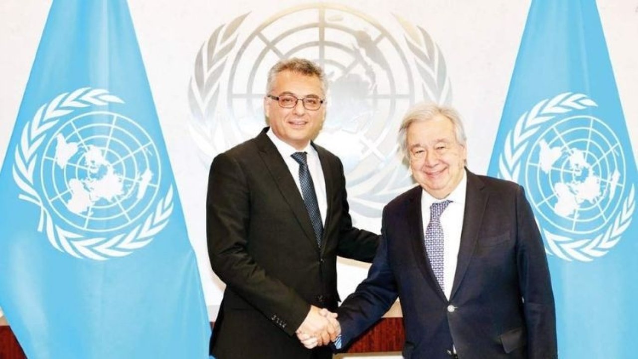 Erhürman Guterres’e Kıbrıs formülünü anlattı