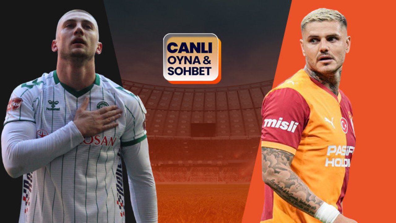 Galatasaray, Konyaspor'a konuk oluyor! Maçın heyecanı Misli'de