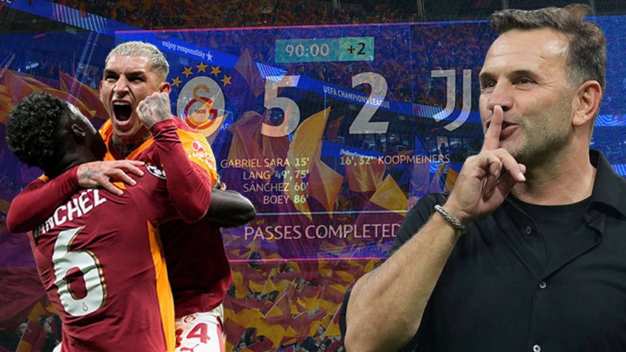 Galatasaray'ın tarihi Juventus zaferi sonrasında övgü yağdı: 'Galatasaray maçı rakibini ezerek kazandı! Tarihe tanıklık ettik', 'Zoru, kolay gösterdiler!'
