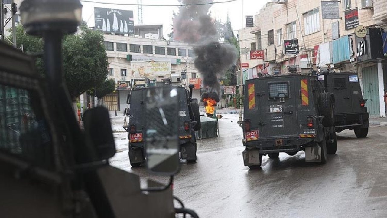 İsrail'den Batı Şeria'da baskın: 44 Filistinli gözaltında