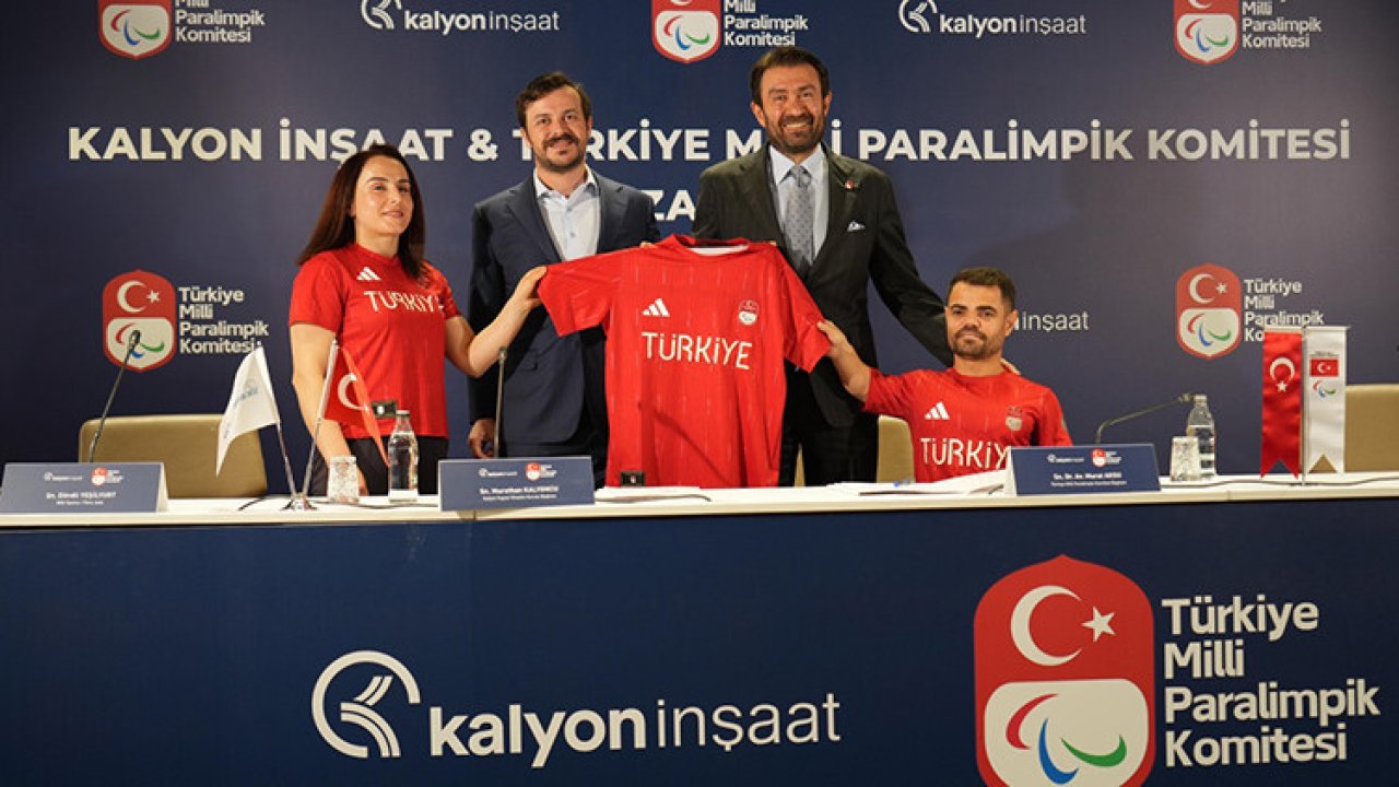 Kalyon İnşaat, Türkiye Milli Paralimpik Komitesi’nin ana sponsoru oldu