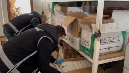 Kastamonu’da 30 milyon TL’lik hayvansal veteriner ilacı ele geçirildi