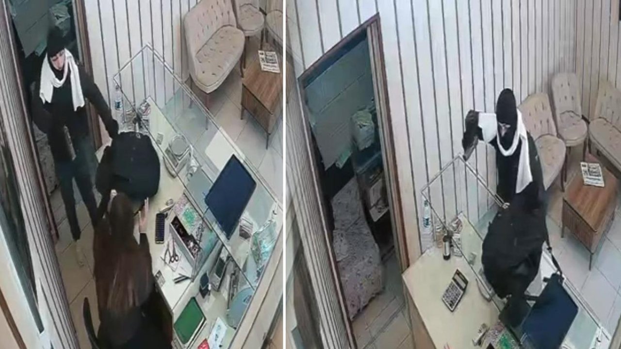 Malatya’da kadın kuyumcuya silahlı soygun girişimi! Panik butonuyla kurtuldu