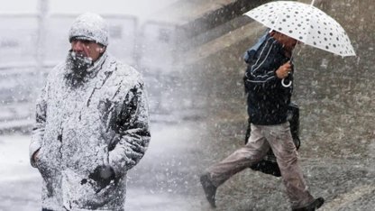 Meteoroloji duyurdu! Kış geri geliyor: Sıcaklık 9 derece düşecek, sağanak etkili olacak