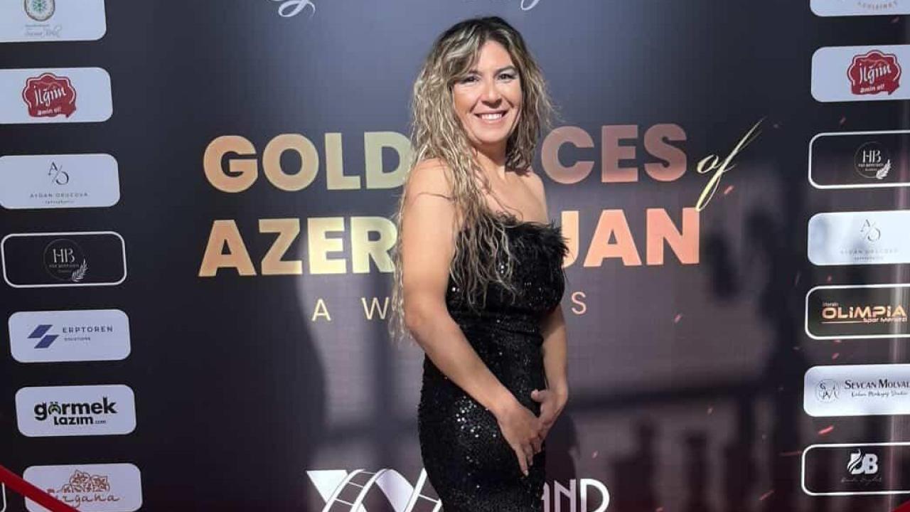 NACİYE ÖLÇER BAŞARISINI ÖDÜLLE TAÇLANDIRDI