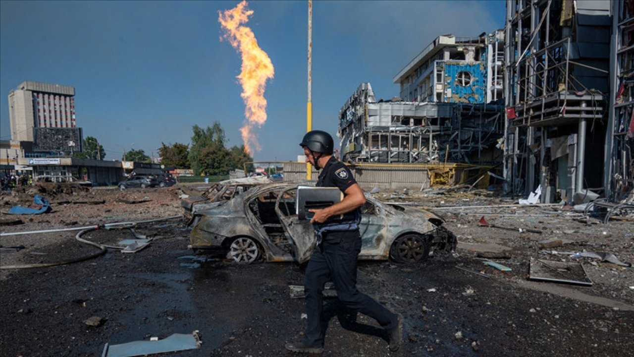 Rusya'dan Ukrayna'ya hava saldırısı: Onlarca füze, yüzlerce İHA kullanıldı