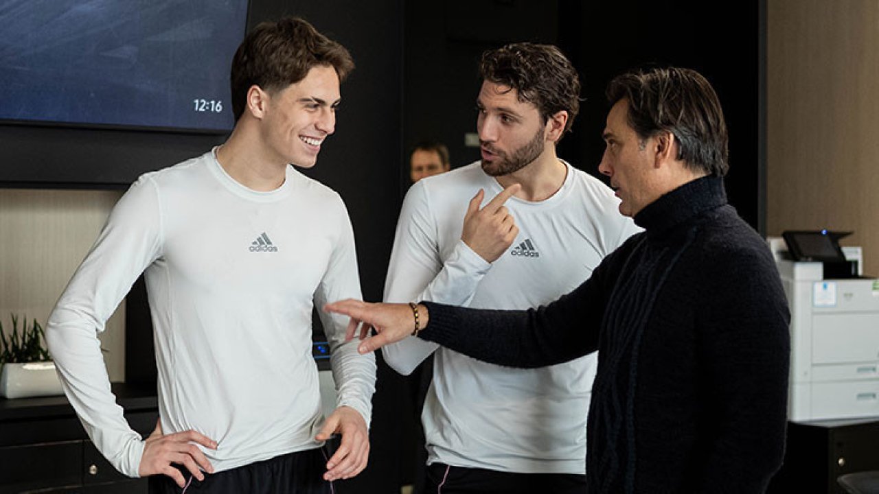 Vincenzo Montella, Juventus'u ziyaret etti! Kenan Yıldız...