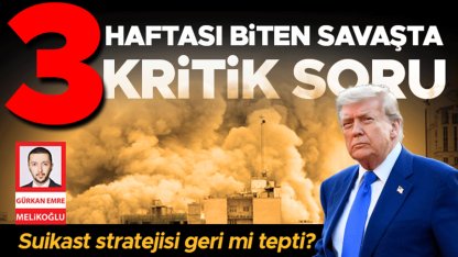 3 haftası biten savaşta 3 kritik soru