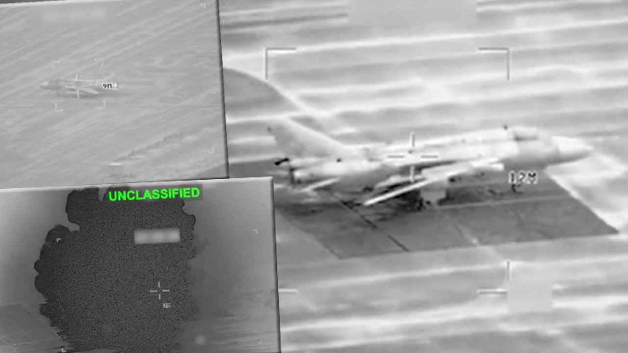 ABD görüntüleri yayınladı: İran savaş uçakları böyle vuruldu