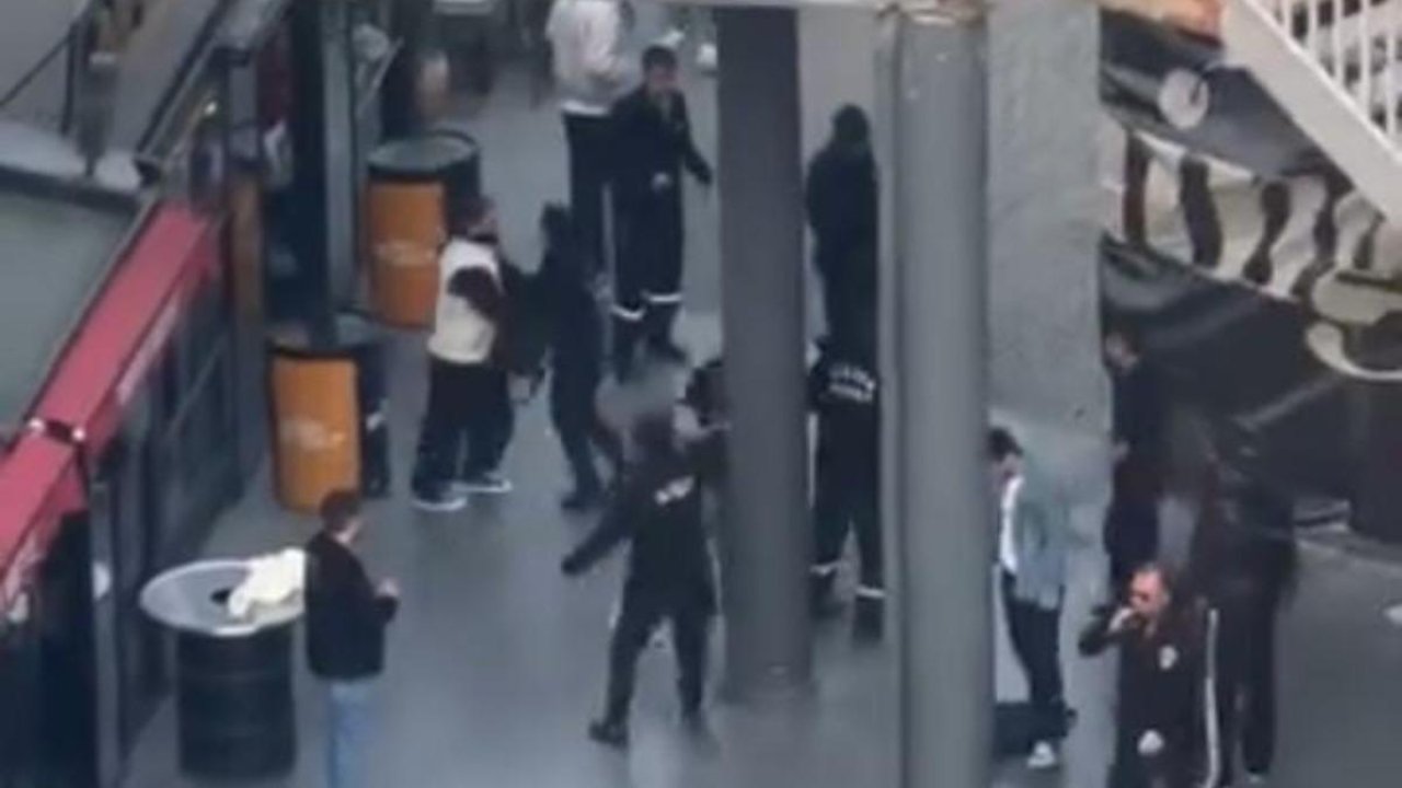 AVM’de iki grup arasında kavga: Güvenlik müdahale etti