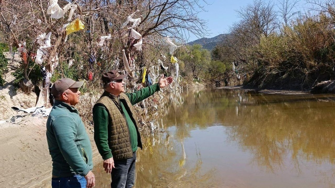 Aydın’ın içme suyunu karşılayacak Sarıçay’da kirlilik alarmı