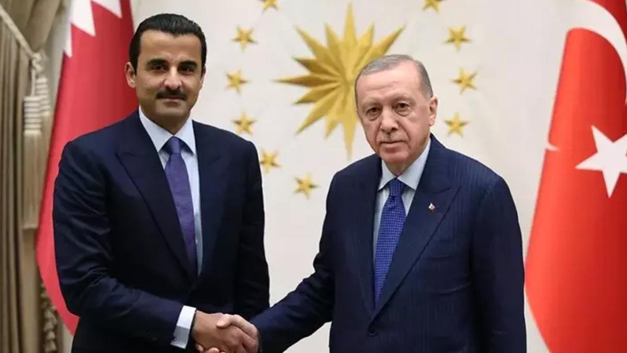 Cumhurbaşkanı Erdoğan Katar Emiri ile görüştü