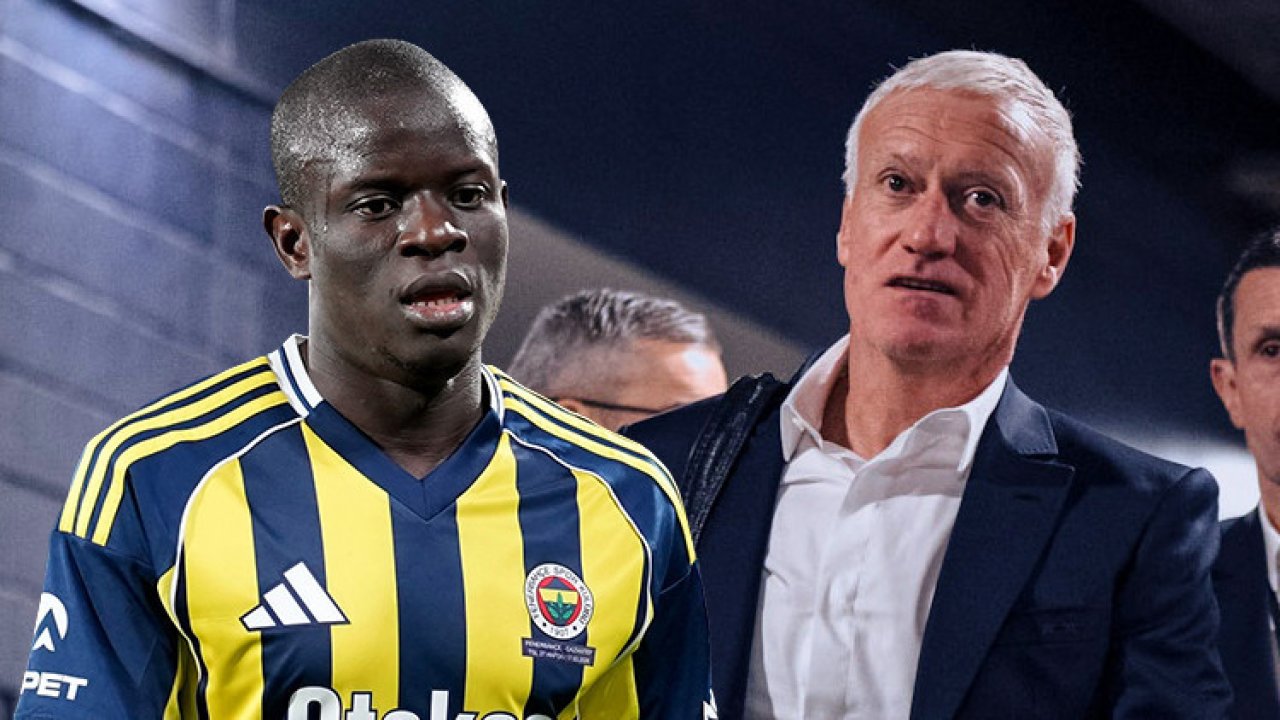 Didier Deschamps'tan N'Golo Kante açıklaması! 'Kalitesi ortada'