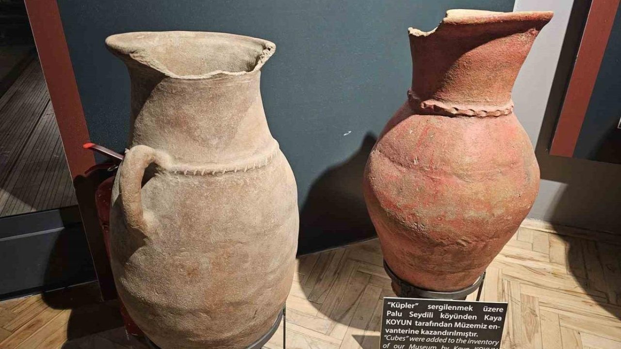 Elazığ asırlık küpler geçmişe ışık tutuyor