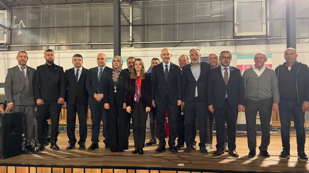 Fransa'da iftara katılan Süleyman Soylu: Batı ile 300 yıllık makası ilk kez kapatıyoruz