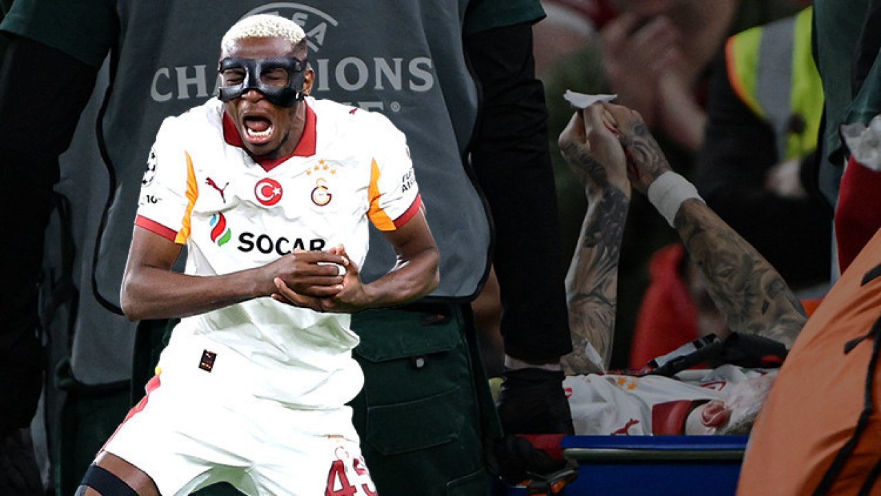 Galatasaray'dan Liverpool maçında sakatlanan Osimhen ve Lang için açıklama! 'Kolunda kırık tespit edildi'