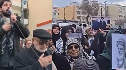 Görüntüler Türkiye'den! Iğdır'da Hamaney'i anmak için sokaklara çıktılar