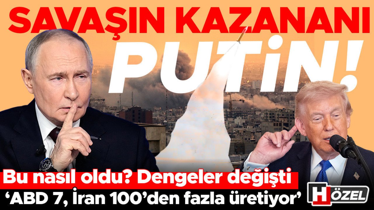 'İran'daki savaşın kazananı Putin': Orta Doğu'daki savaş dengeleri nasıl değiştirdi? | ‘ABD 7, İran 100’den fazla üretiyor’