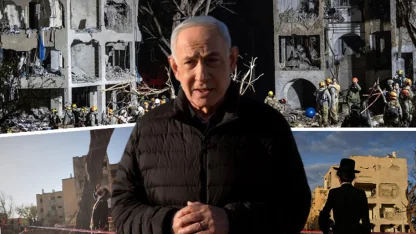 İsrail'de 10'u ağır, 84 yaralı! Netanyahu: Zor bir gece geçirdik