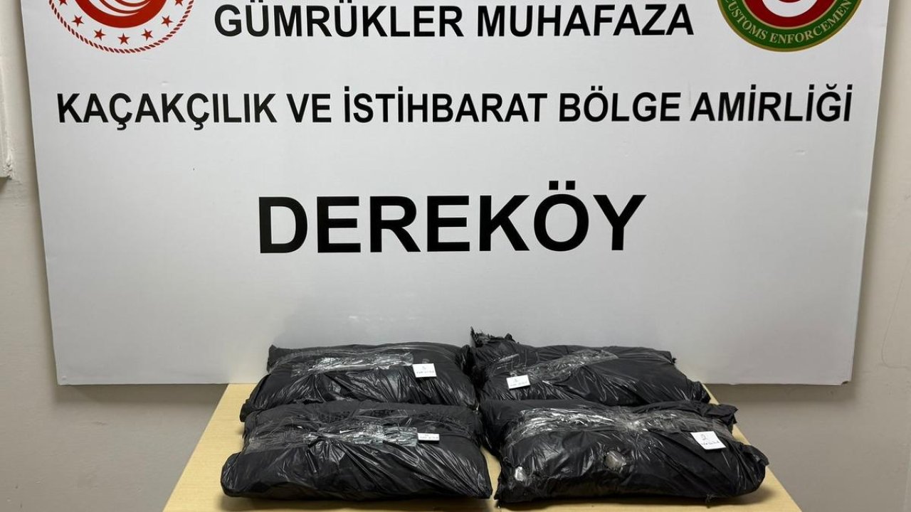 Kırklareli'nde 3 kilo 166 gram uyuşturucu ele geçirildi