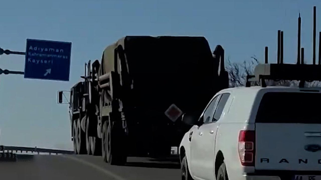 Patriot hareketliliği! Malatya'ya götürülürken görüntülendi