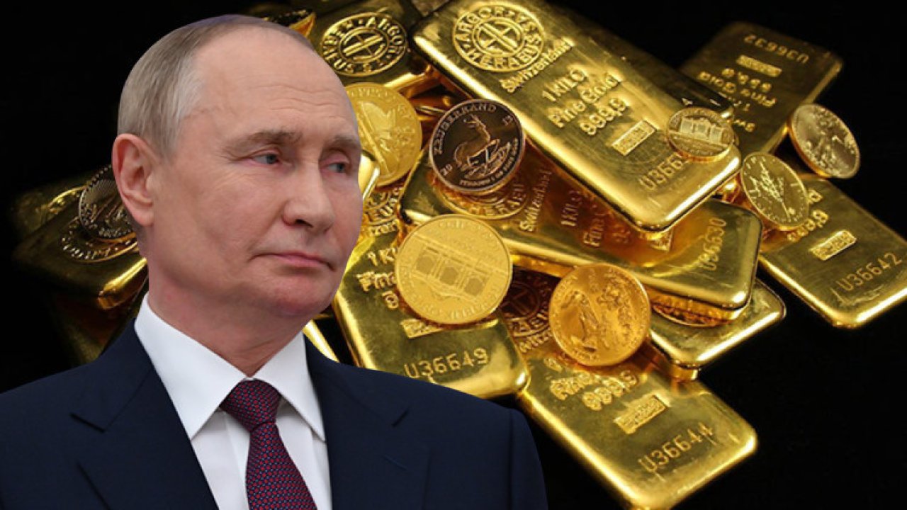 Putin, Rusya’dan külçe altın ihracatını yasakladı