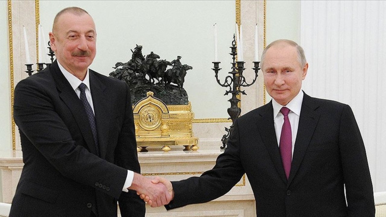 Rusya Devlet Başkanı Putin ve Azerbaycan Cumhurbaşkanı Aliyev telefonda görüştü