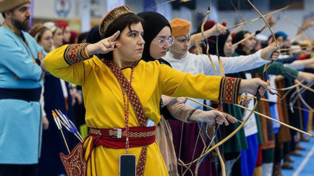 Samsun'da Geleneksel Türk Okçuluk Türkiye Şampiyonası heyecanı!