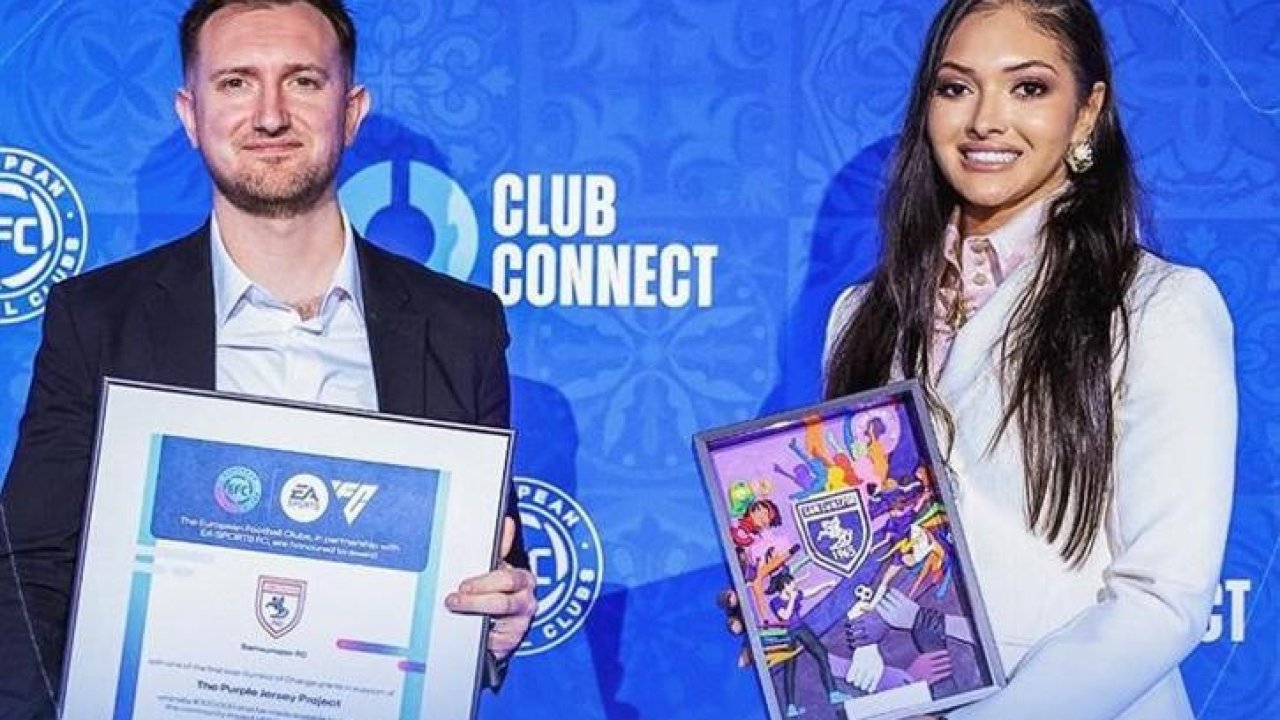 Samsunspor’un 'Mor Forma' Projesine Avrupa’dan büyük ödül