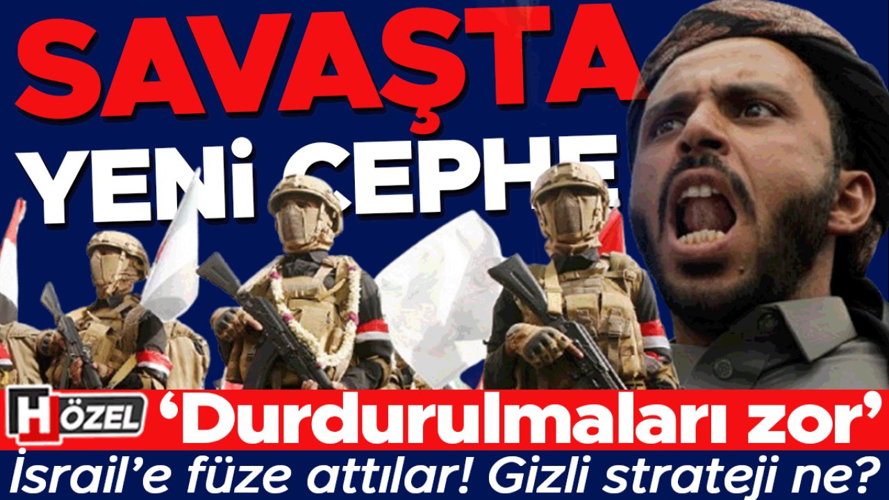 Savaşta yeni cephe: İsrail'e füze attılar, saldırının ardındaki gizli strateji ne? ‘Durdurulmaları zor!’